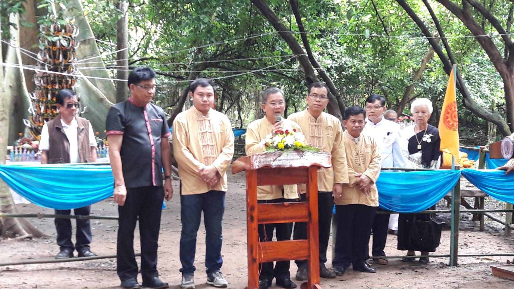 พิธีเปิดเฉลิมฉลอง รุกขมรดกของแผ่นดินใต้ร่มพระบารมี และพิธีบายศรีต้นไม้ใหญ่